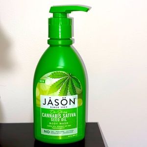 NEW Jason Natural Body Wash De-Stress Cannabis Oil